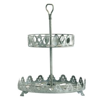 Barreveld Iron Two Tier Round Serving Tray