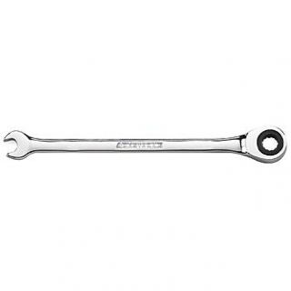 Armstrong 18 mm 12 pt. Long Combination Ratcheting Wrench Metric