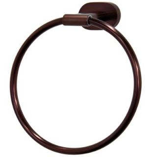 Vigo Ovando Round Design Hand Towel Ring in Oil Rubbed Bronze VGAC003RB