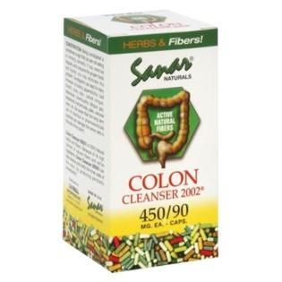 Sanar Naturals Colon Cleanser 2002, 450 mg, Capsules, 90 capsules