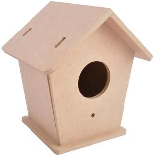 Beyond The Page MDF Bird House 6X7X6