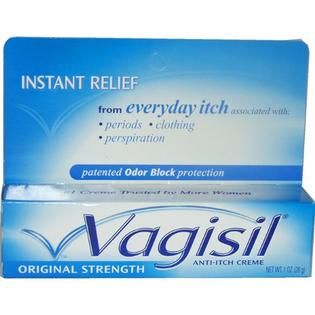 Vagisil Anti Itch Creme, Medicated, Regular Strength, 1 oz (28 g