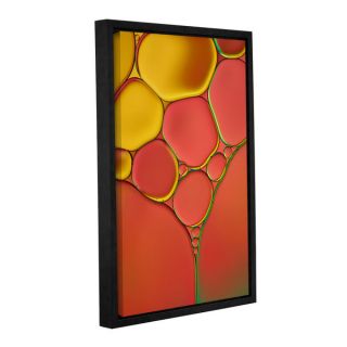 ArtWall Cora Nieles Stained Glass II Gallery Wrapped Floater framed