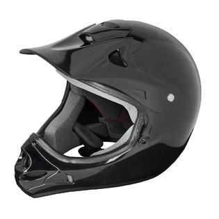 Raider Rush MX Helmet Gloss Black   Lawn & Garden   ATV Attachments