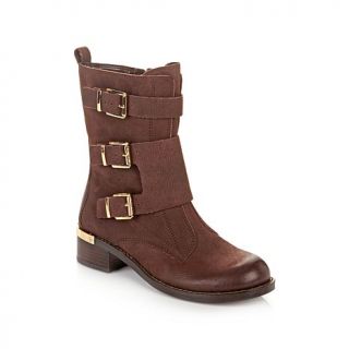 Vince Camuto "Watcher" Leather Moto Boot   7765406
