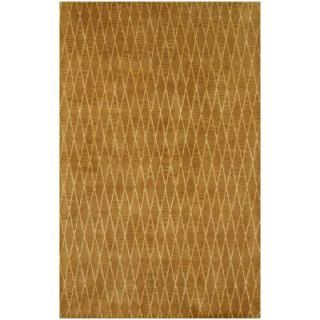 BASHIAN Greenwich Collection Wired Diamonds Mocha 5 ft. 6 in. x 8 ft. 6 in. Area Rug R129 MOC 6X9 HG232