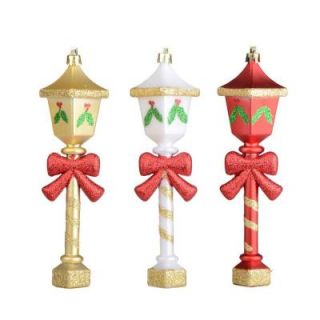 Martha Stewart Living Lighthouse Shaped Christmas Tree Ornament (Set of 6) 88Z0057L