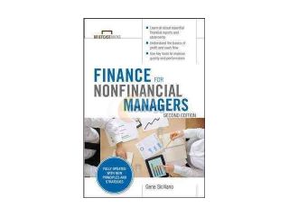 Finance for Nonfinancial Managers Briefcase Books 2