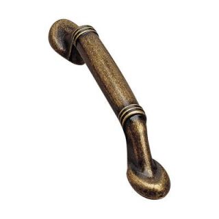 Richelieu Hardware Traditional 3 in. Burnished Brass Pull BP5183BB