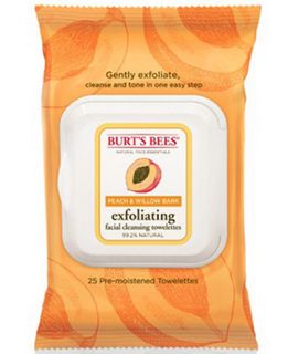 Burts Bees Facial Cleansing Towelettes   Peach & Willow Bark