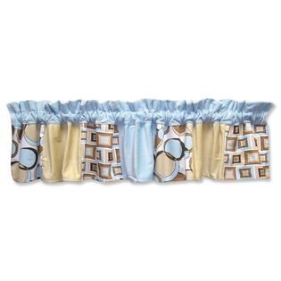 Trend Lab Bubbles Teal   Window Valance   Baby   Baby Decor   Drapes
