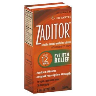 Zaditor Eye Itch Relief, Original Prescription Strength, 0.17 fl oz (5