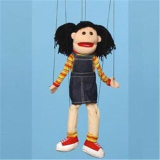 Sunny Toys WB1572 22 inch Hispanic Girl, Marionette People Puppet