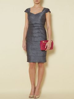 Linea Shimmer woven shutter dress