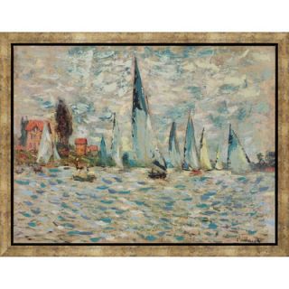 Regatta Framed Painting Print on Wrapped Canvas by Paragon