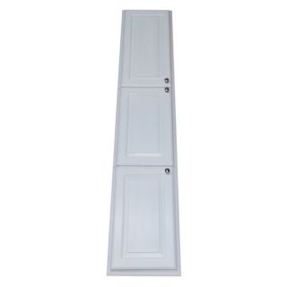 78 inch Recessed White Plantation Pantry Storage Cabinet  