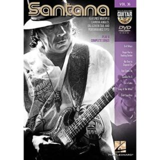Hal Leonard Santana   Guitar Play Along DVD Volume 36