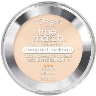 L'Oreal Paris True Match Super Blendable Compact Makeup with SPF 17