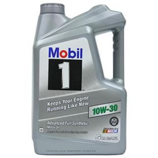 Mobil 1 10W 30 Full Synthetic Motor Oil, 5 qt.
