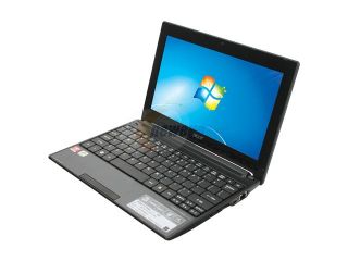 Acer Aspire One AO522 BZ897 Diamond Black AMD Dual Core Processor C 50 (1.00 GHz) 10.1" 1GB Memory 250GB HDD Netbook