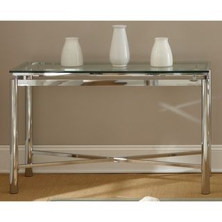 Natal Chrome and Glass Sofa Table   Shopping   Great Deals