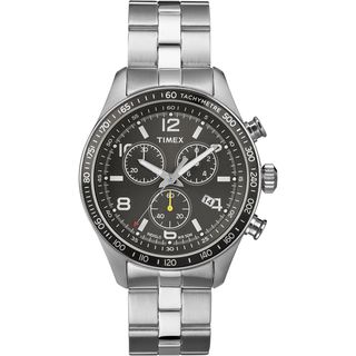 Timex Mens T2P041 Fashion Chronograph Stainless Steel Bracelet Watch