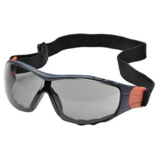 ELVEX Safety Glasses, Gray, Antifog GG 45G AF