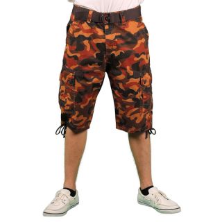 Stitchs Mens Casual Cargo Shorts Sports Soft Cotton Trousers Pants
