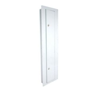 Homak Security White Between The Studs 1.32 cu. ft. Non Fire Resistant Long Wall Safe WS00018002