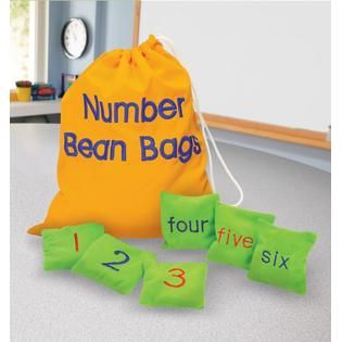 NUMBER BEAN BAGS   Toys & Games   Learning & Development Toys