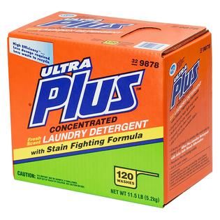 Ultra Plus  Powder Laundry Detergent w/ Stain Fighter, 120 Loads