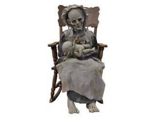Lullaby Dead Woman and Baby Prop