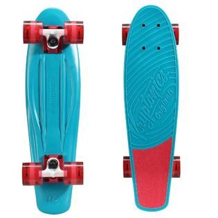 Kryptonics Original Torpedo 22.5 Complete Skateboard   Aqua Blue