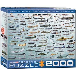 Evolution Military Aircraft   Toys & Games   Puzzles   Jigsaw Puzzles
