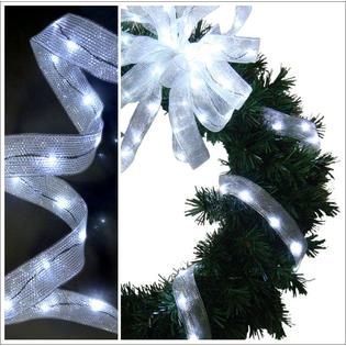Starlite Creations 18Ft LED Ribbon Lights, 108 Lights, White