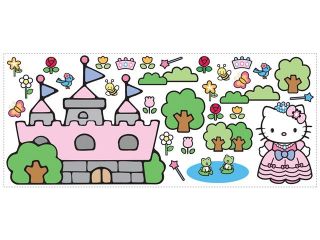 Hello Kitty Princess Castle Peel & Stick Giant Wall Decals