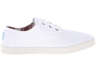 TOMS Paseo White Canvas