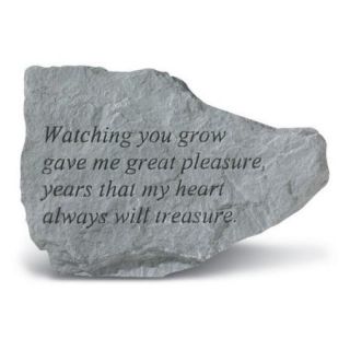 Watching You Grow Garden Accent Stone