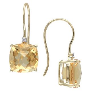 Allura 8 CT. T.W. Citrine and 0.02 CT. T.W. Diamond Shepard Hook