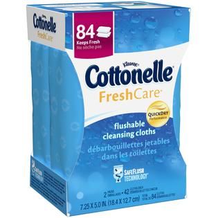 Cottonelle Fresh Care Refill Flushable Cleansing Cloths   Food