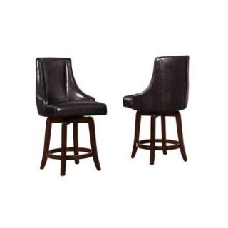 Homelegance Annabelle Swivel Counter Height Chairs   Set of 2