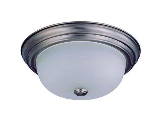Nuvo Lighting 2 Light 13" Flush Mount w/ Frosted White Glass 60 3262