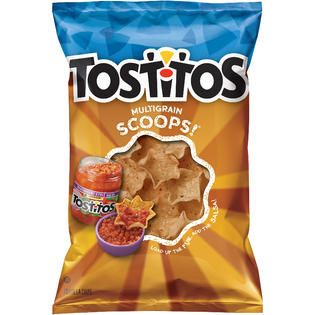 Tostitos Scoops Multigrain Tortilla Chips 10 OZ BAG   Food & Grocery