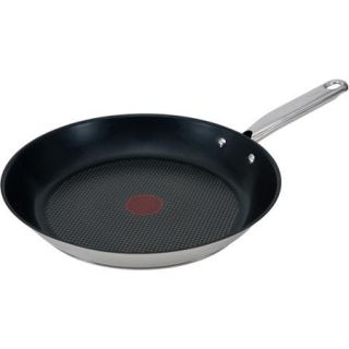 T Fal 12" Elegance Non Stick Saute Pan, Stainless Steel