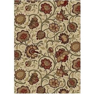 Colormate  Krauss Beige Area Rug   84in x 60in