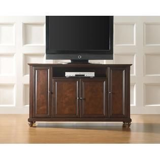 Crosley Furniture Cambridge 60in TV Stand in Vintage Mahogany   Home