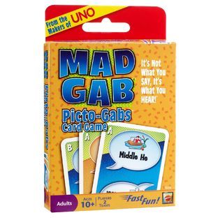 Mattel  MAD GAB® PICTO GABS™ Card Game