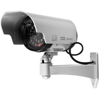 Trademark Security Camera Decoy with Blinking LED and Adjustable Mount