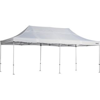 Strongway Commercial-Grade Canopy — 10ft. x 20ft., Straight Leg, White  Pop Up Canopies
