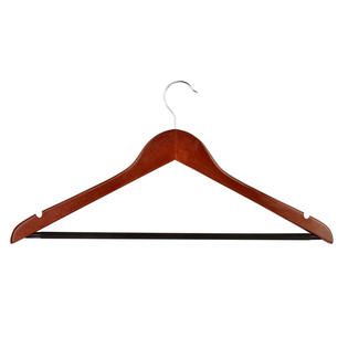 Honey Can Do Honey Can Do HNG 01335 wood suit hangers 24 pack cherry